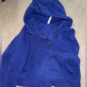 Lululemon Scuba, Size M/L, Half Zip, Hooded